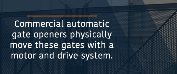 How automatic gate systems work