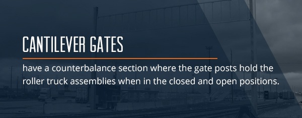 Cantilever Gates