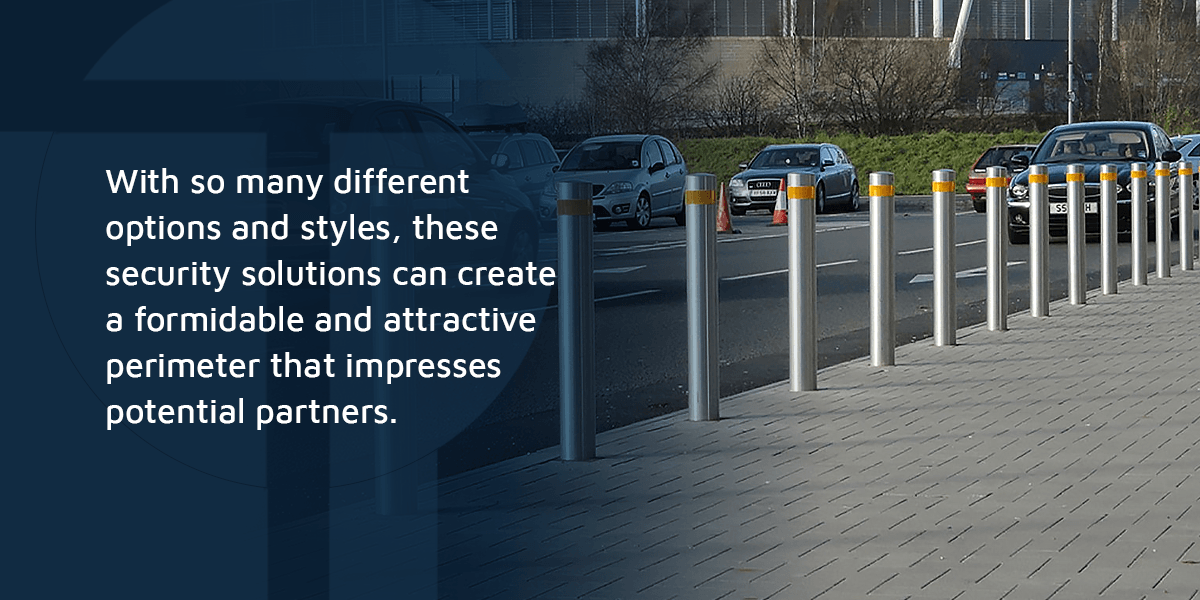 security vehicle barriers and cards