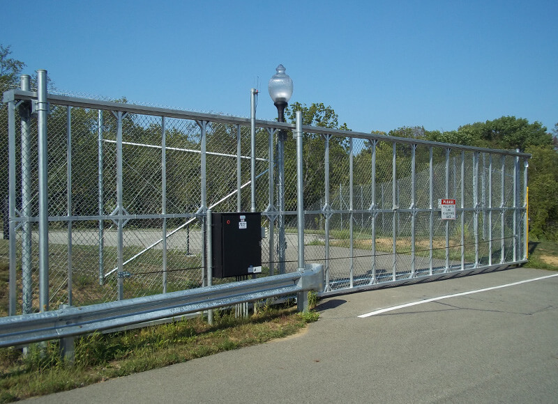 Security gate at border station