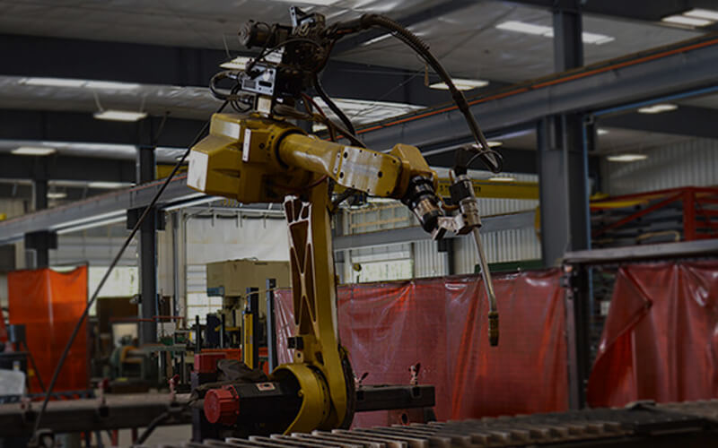 Robotic welding machine