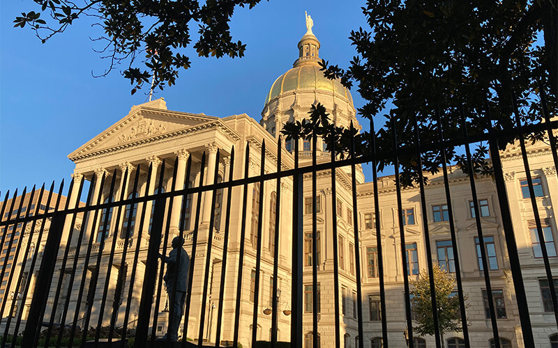 TYMETAL upgrades security fence at the Georgia State Capitol Building