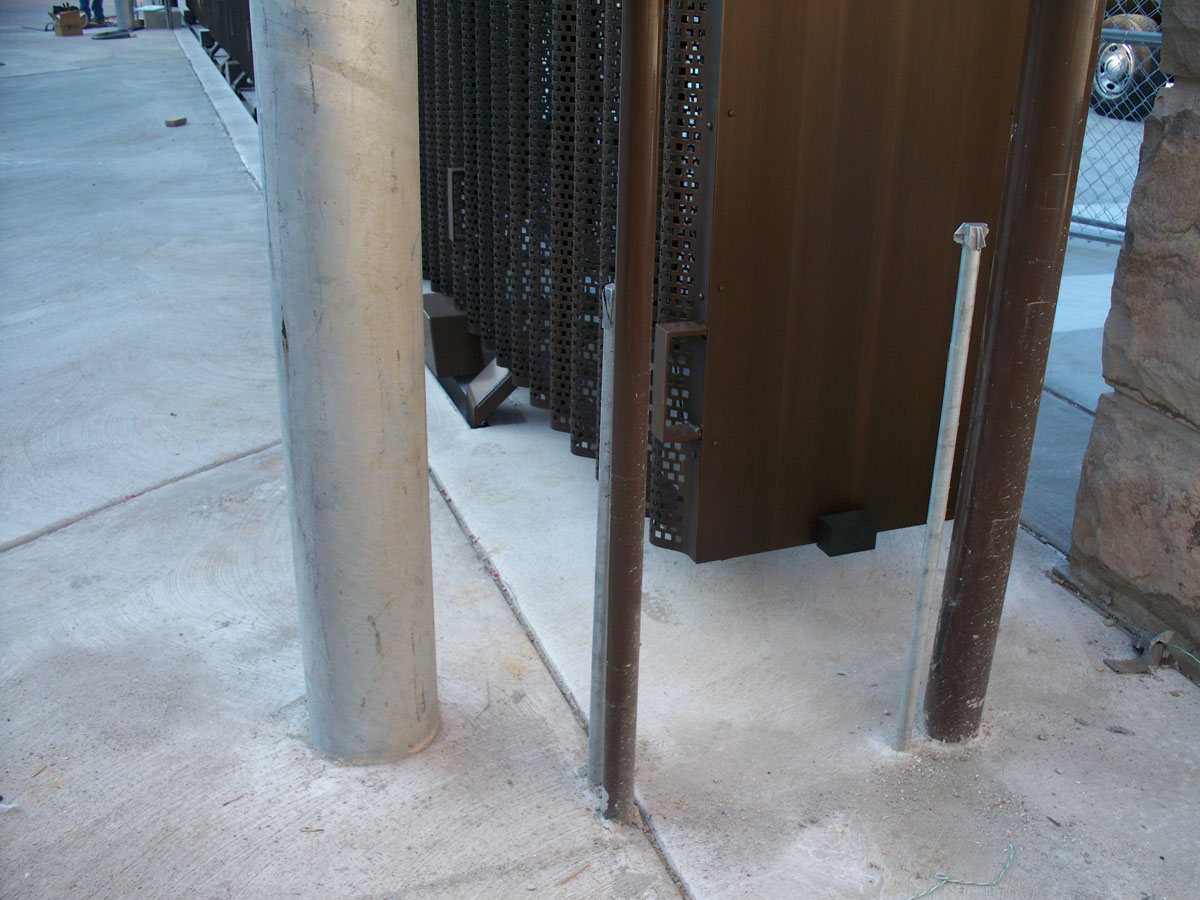 Philadelphia Museum of Art gate safety clip change