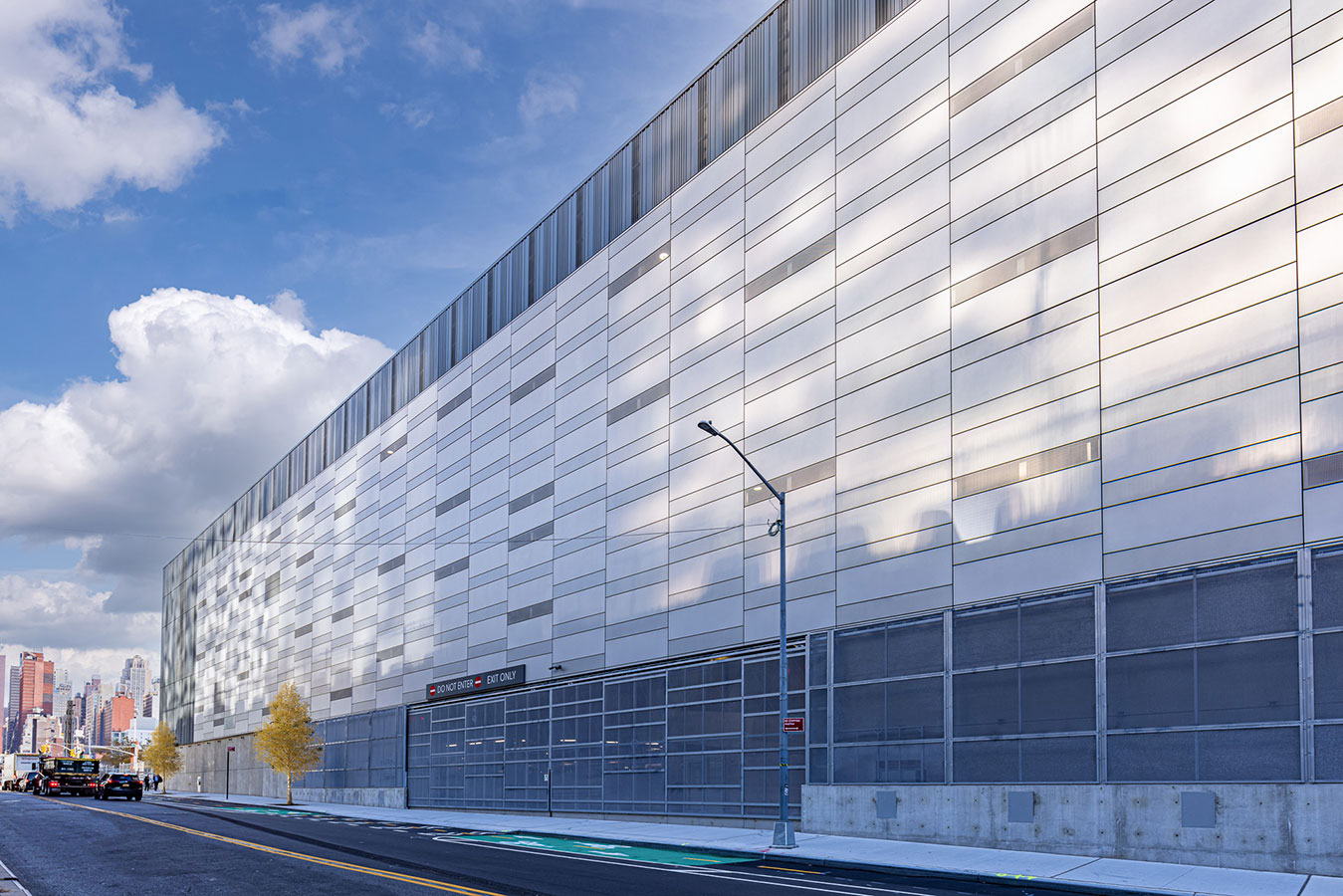 Jacob Javits Convention Center exit from across the street